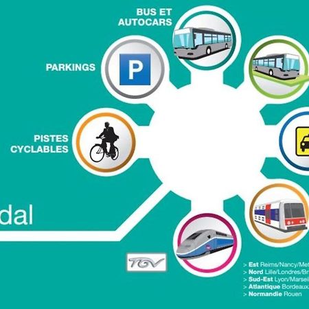 Tout Confort A Massy - Parking / Tgv Et Rer B&C Экстерьер фото